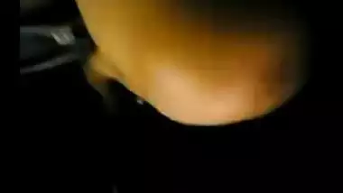 Desi Indian teen gal hardcore outdoor sex in car