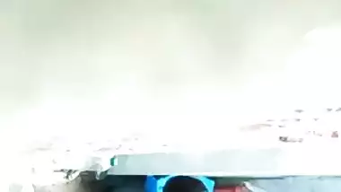 Tits and ass of aunty are hidden more than often but naked in shower